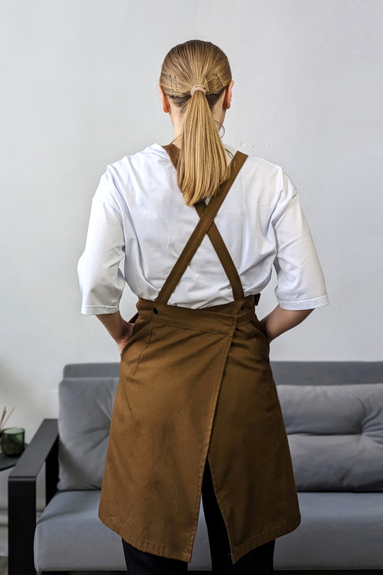 Cappuccino Apron – Canvas Brown