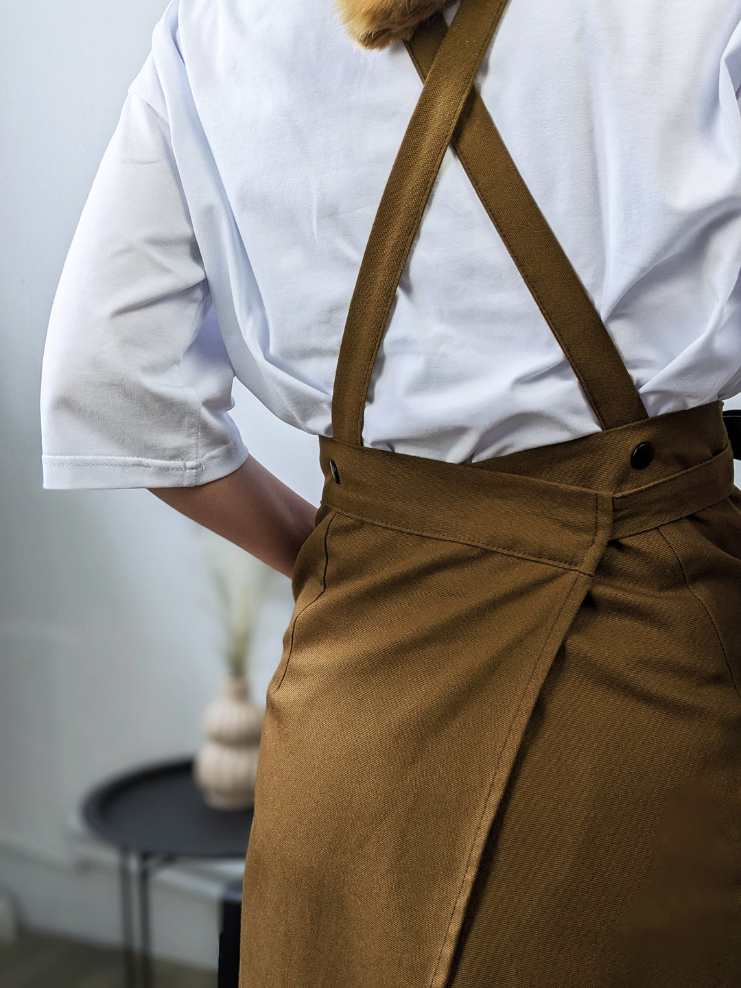 Cappuccino Apron – Canvas Brown