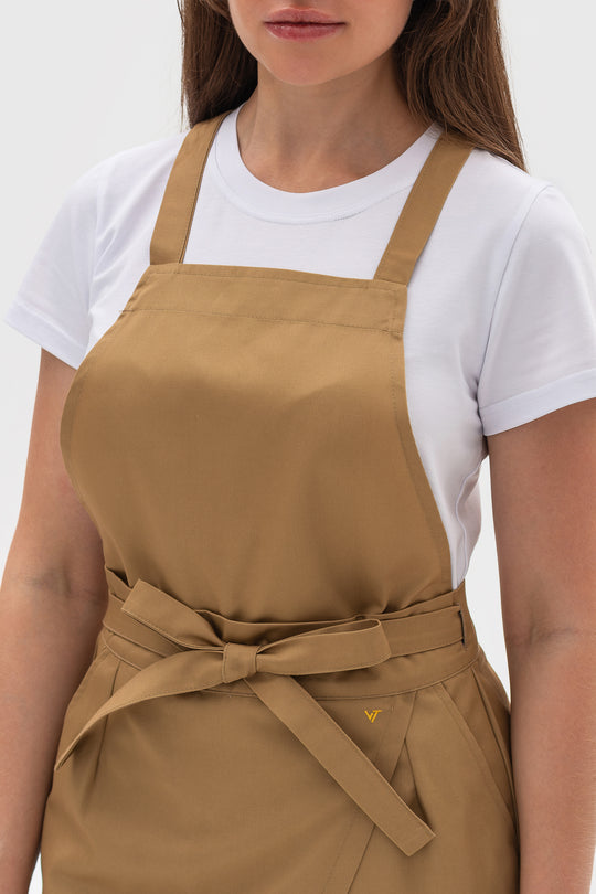 Cappuccino Apron – Classic Beige