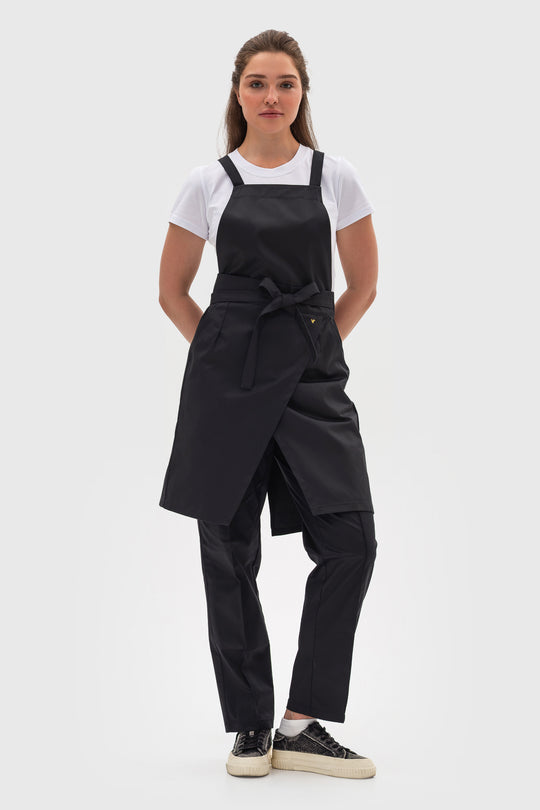 Cappuccino Apron – Classic Black