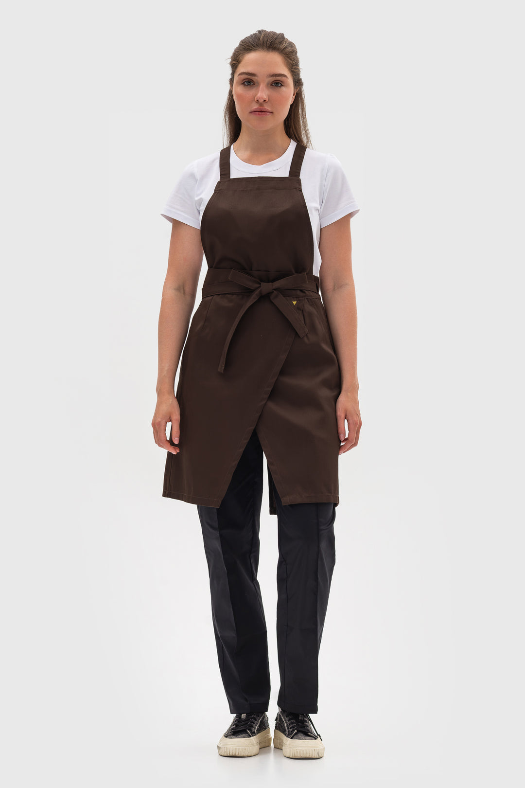 Cappuccino Apron – Classic Brown