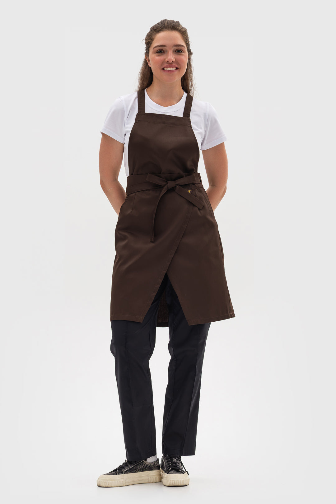 Cappuccino Apron – Classic Brown