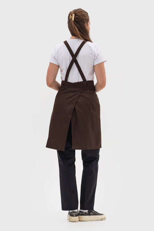 Cappuccino Apron – Classic Brown