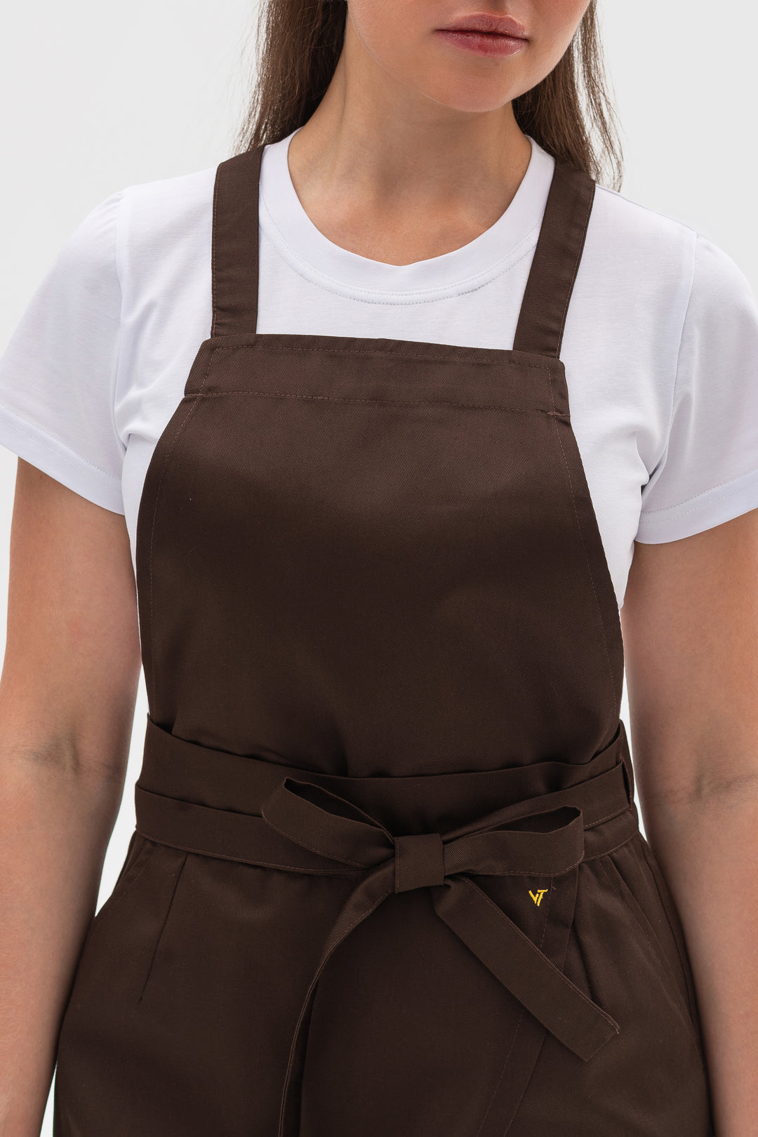 Cappuccino Apron – Classic Brown