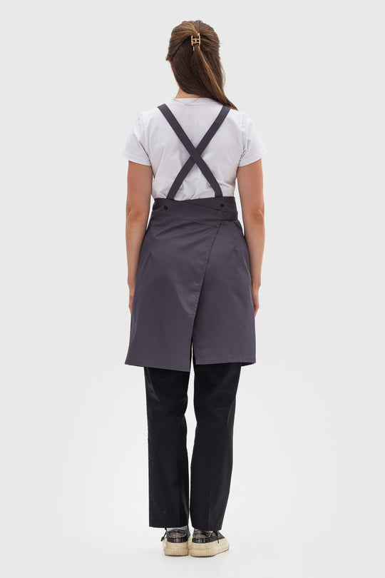 Cappuccino Apron – Classic Dark Grey