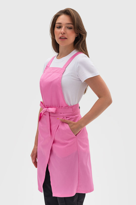 Cappuccino Apron – Classic Pink