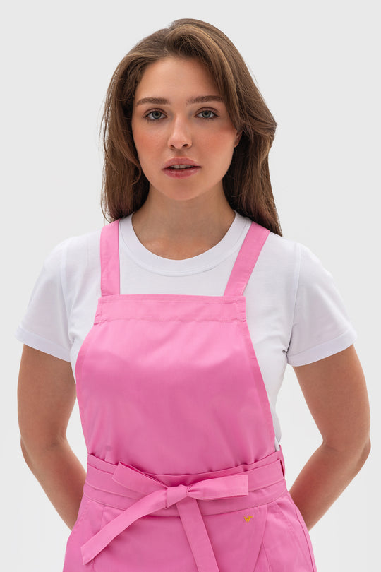 Cappuccino Apron – Classic Pink