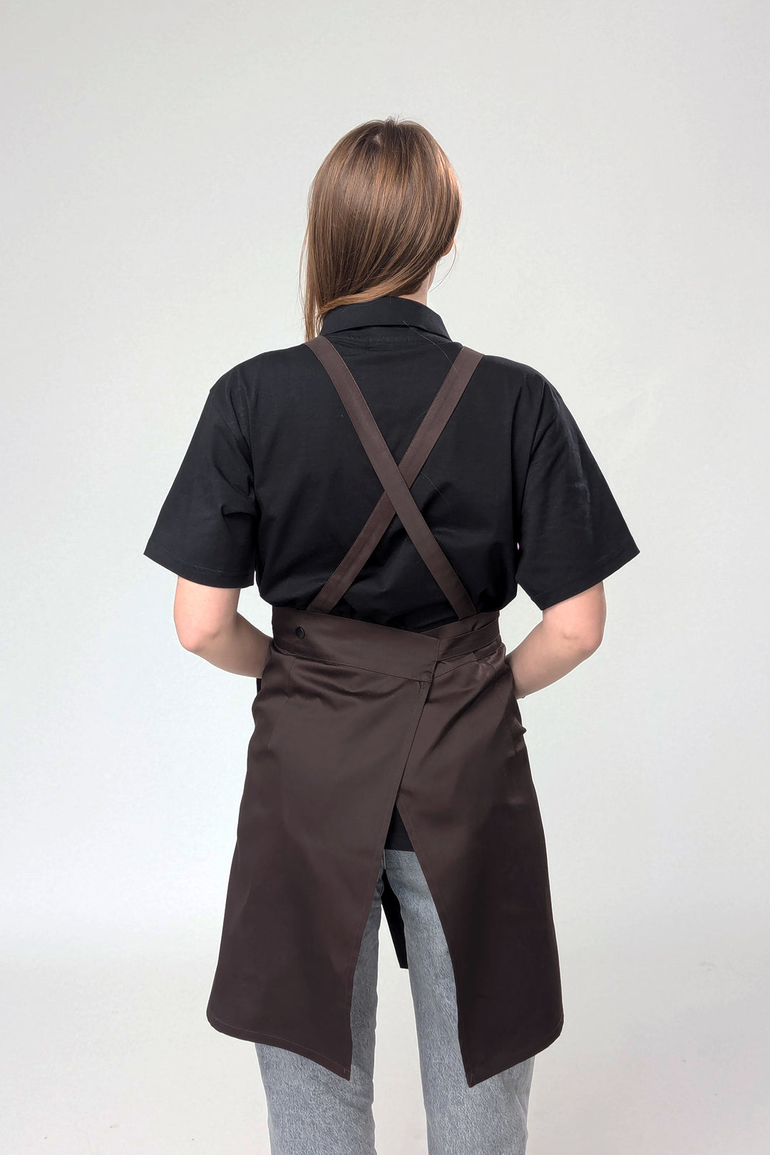 Cappuccino Apron – Classic Brown