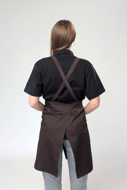 Cappuccino Apron – Classic Brown