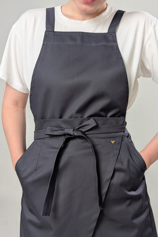 Cappuccino Apron – Classic Dark Grey
