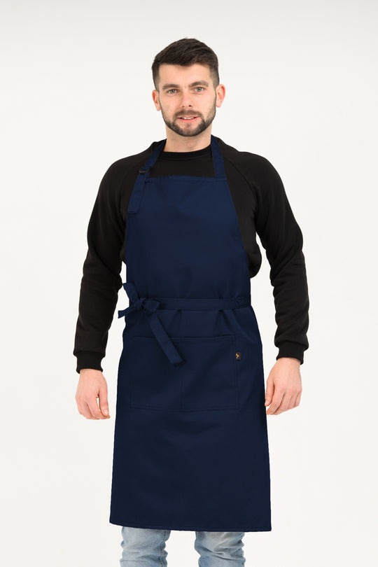 Latte Apron – Long Dark Blue