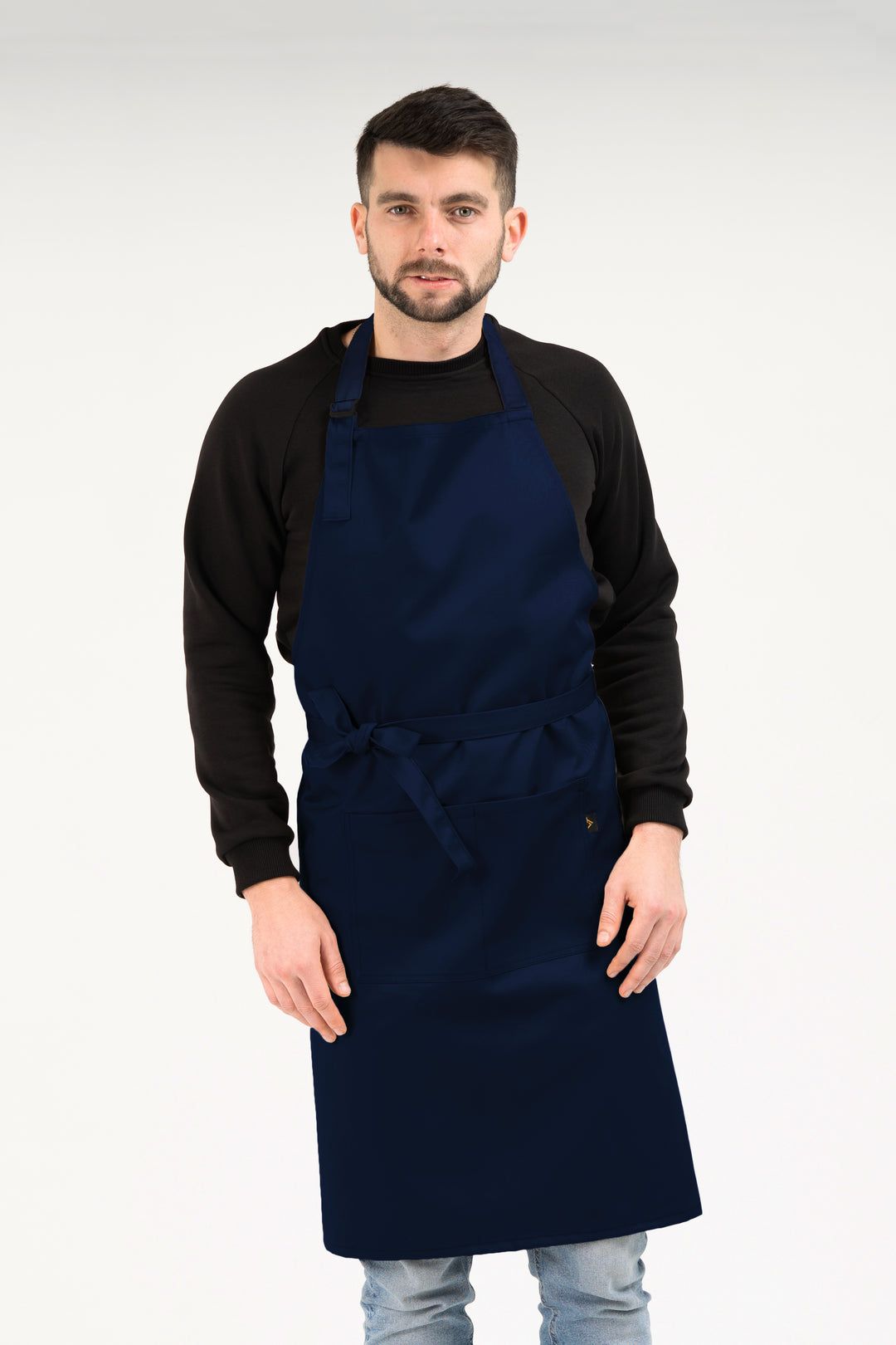 Latte Apron – Long Dark Blue