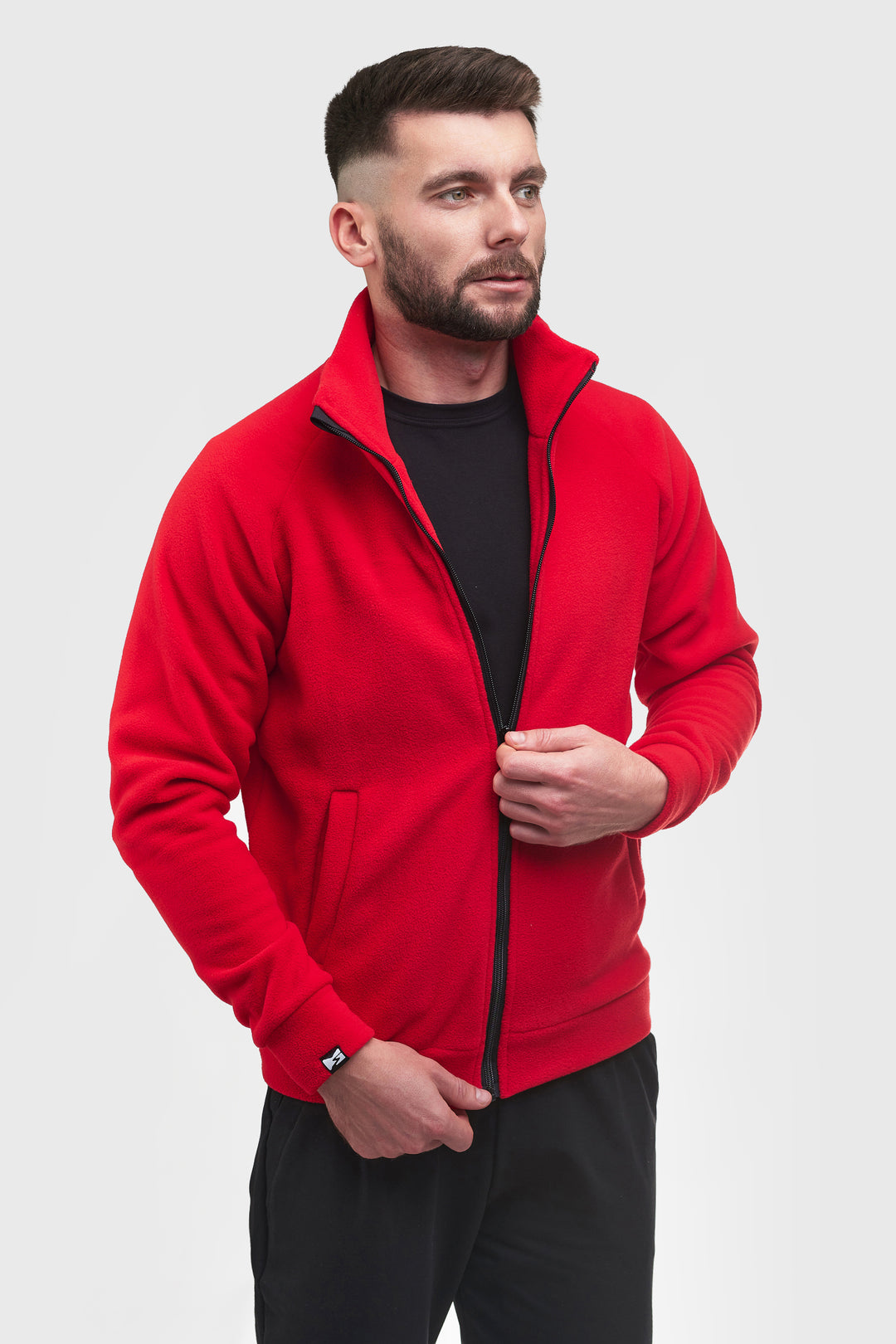 Synevyr Men’s Fleece Jacket 260 – Red