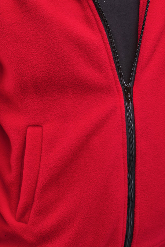 Synevyr Men’s Fleece Jacket 260 – Red