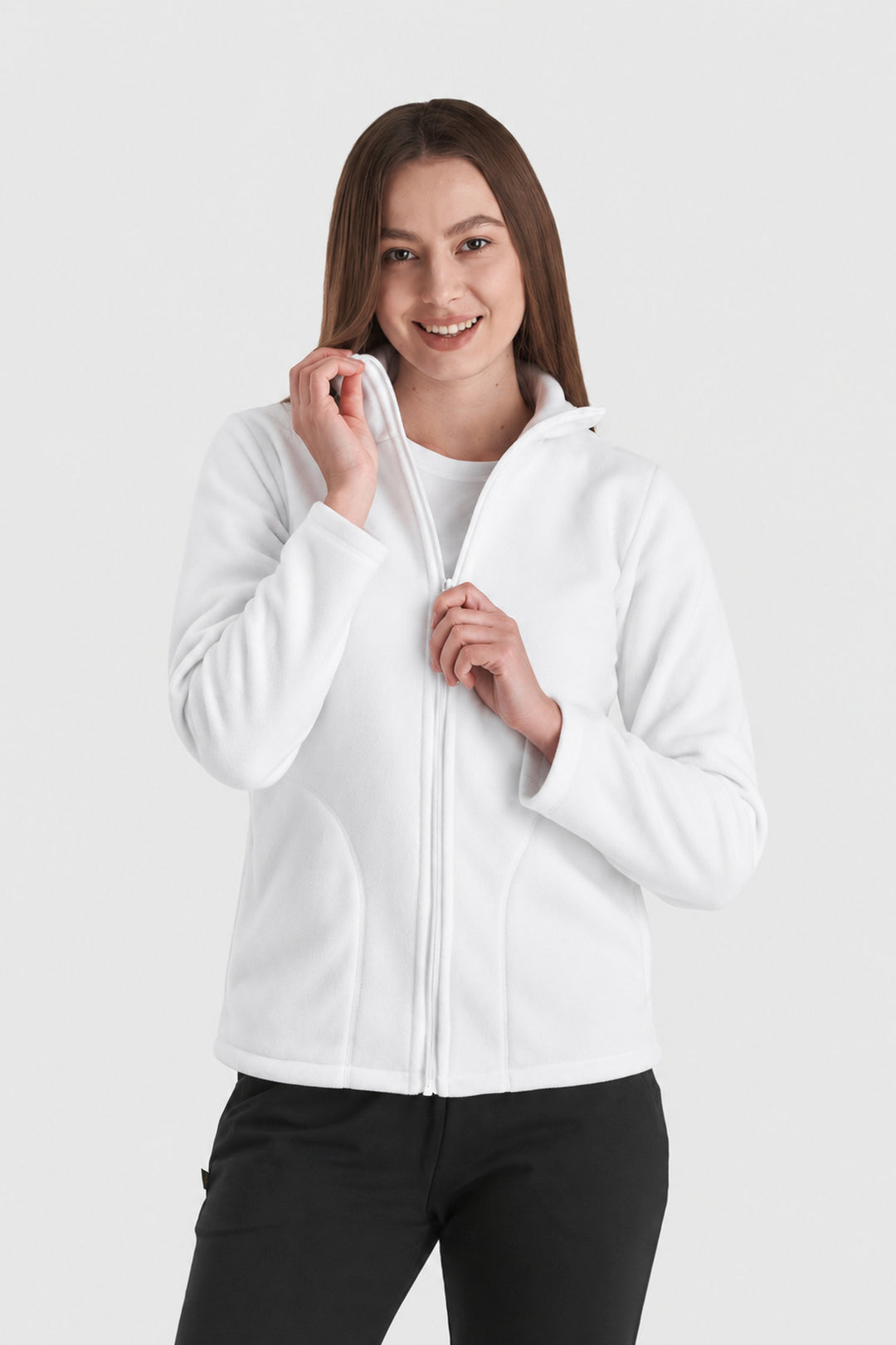 Vigo Women’s Fleece Jacket 270 – White