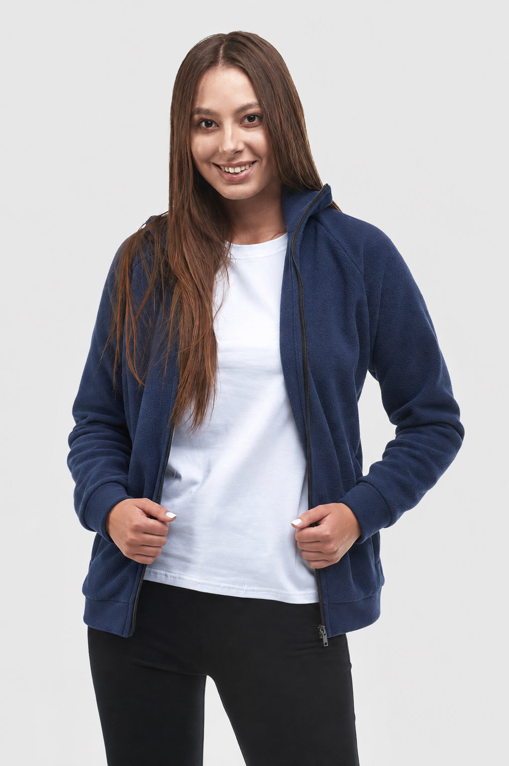 Synevyr Women’s Fleece Jacket 260 – Dark Blue