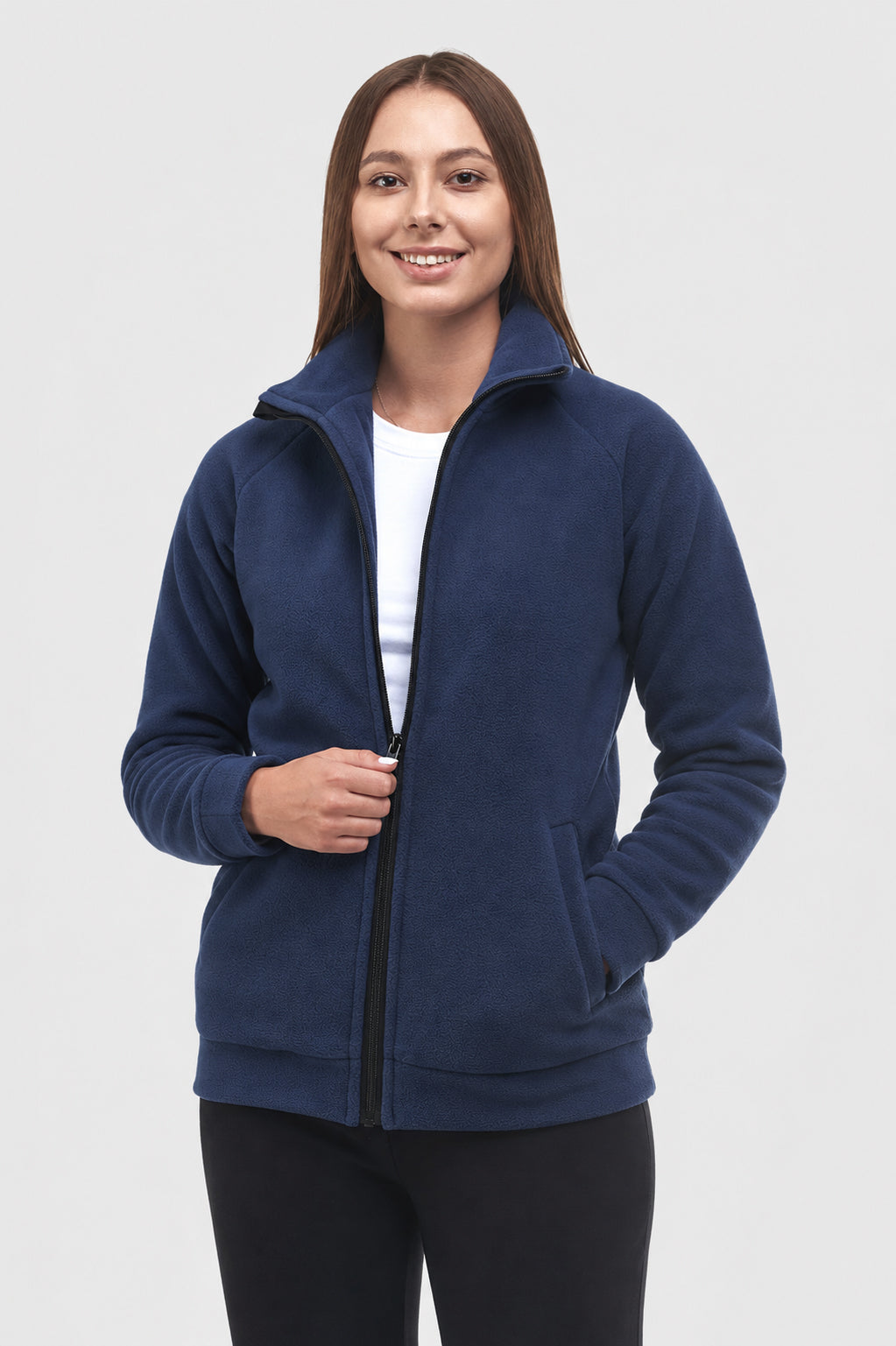 Synevyr Women’s Fleece Jacket 260 – Dark Blue
