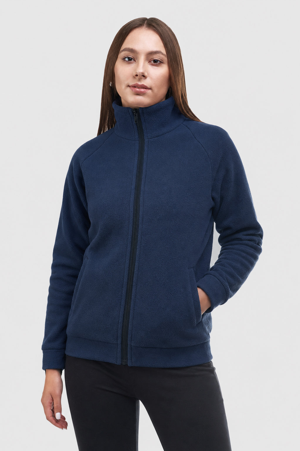 Synevyr Women’s Fleece Jacket 260 – Dark Blue