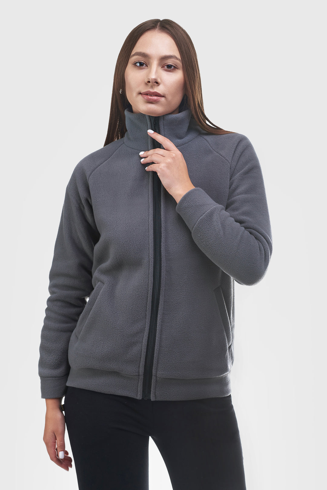 Synevyr Women’s Fleece Jacket 260 – Gray