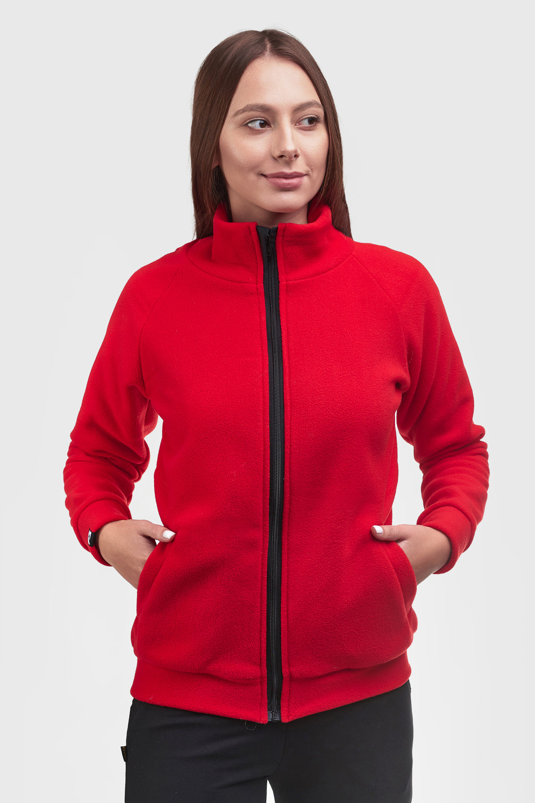 Synevyr Women’s Fleece Jacket 260 – Red