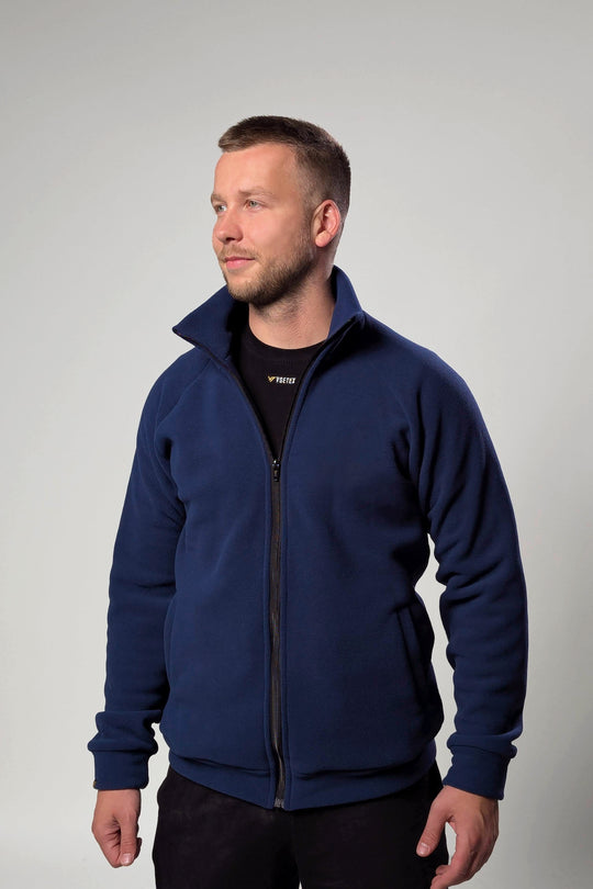 Synevyr Men’s Fleece Jacket 260 – Dark blue
