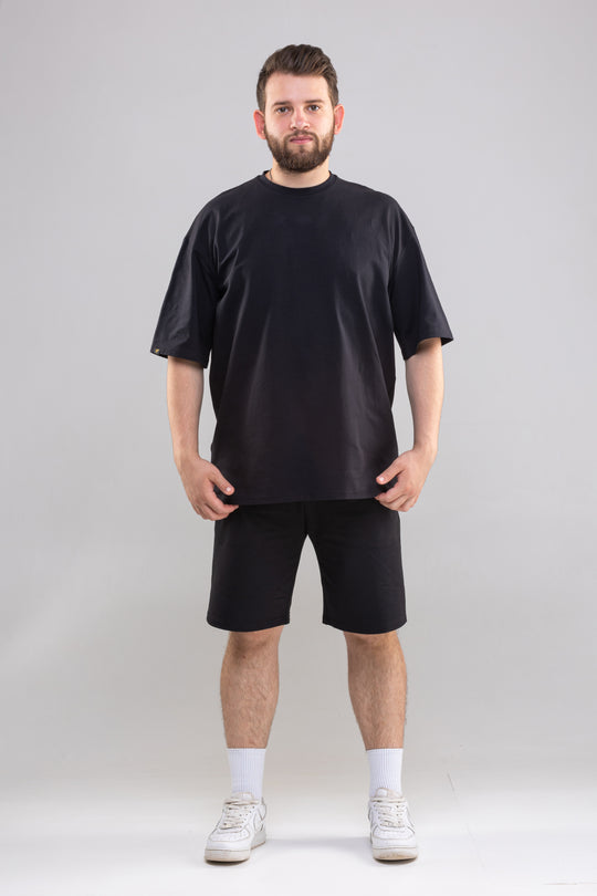 Vsetex Oversized T-shirt – Black