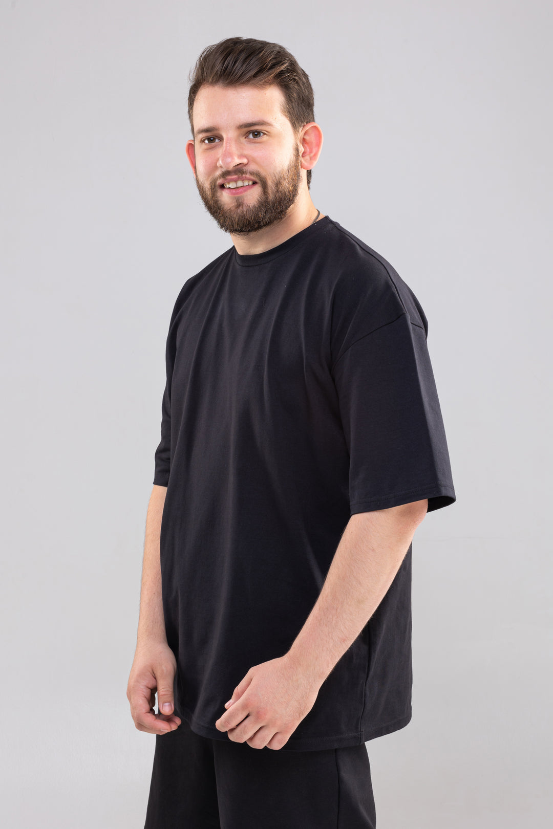 Vsetex Oversized T-shirt – Black