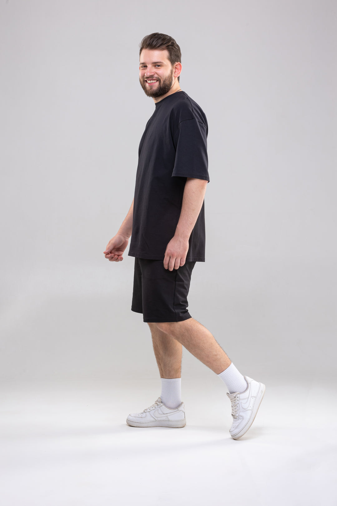 Vsetex Oversized T-shirt – Black