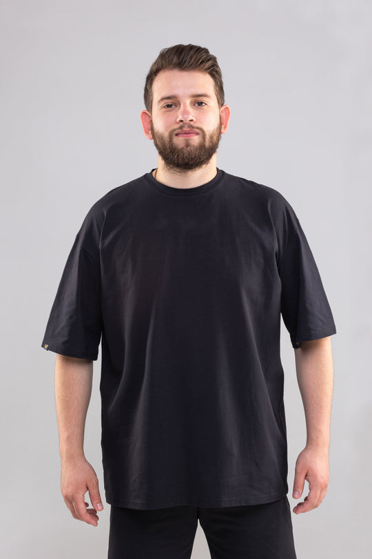 Vsetex Oversized T-shirt – Black