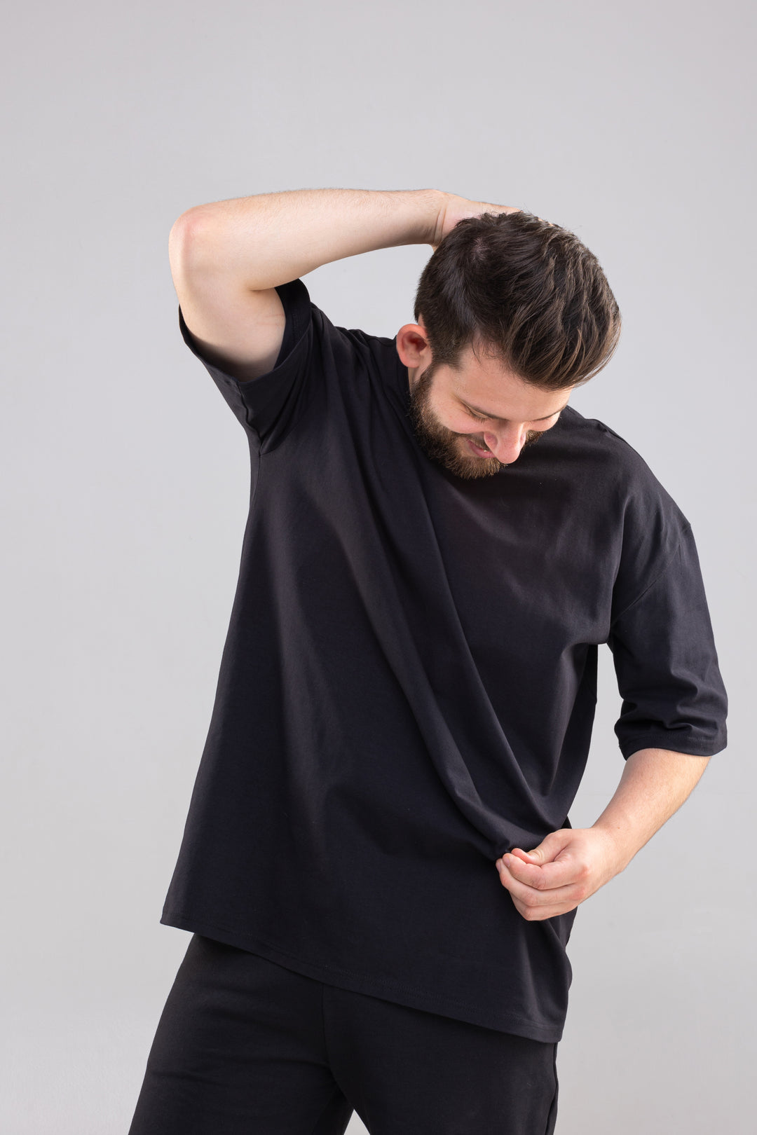 Vsetex Oversized T-shirt – Black