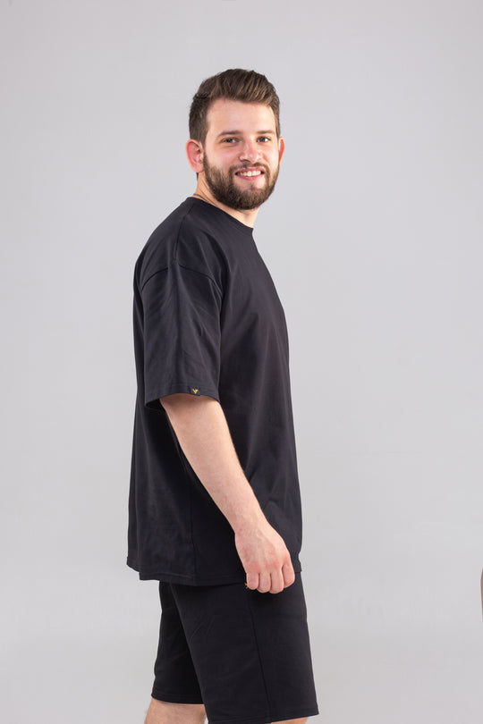 Vsetex Oversized T-shirt – Black