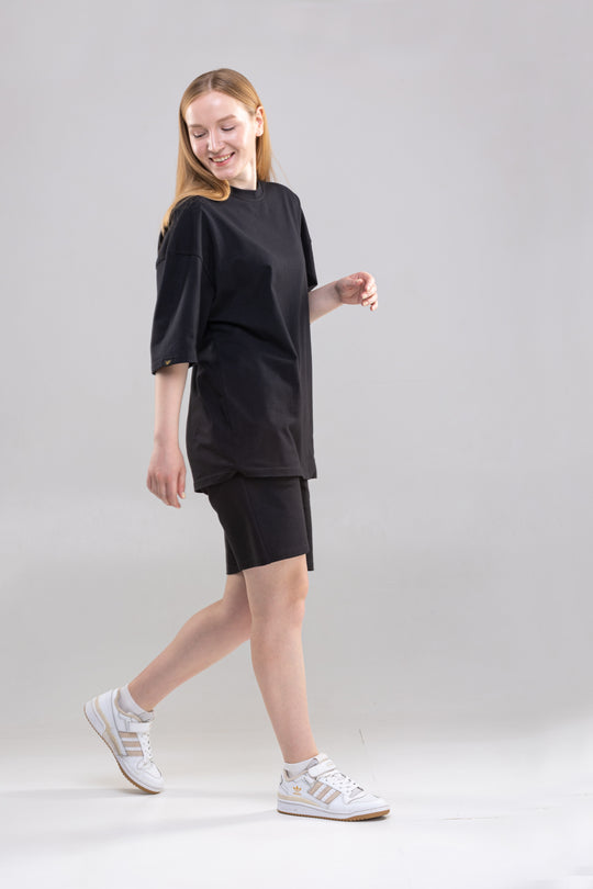 Vsetex Oversized T-shirt – Black