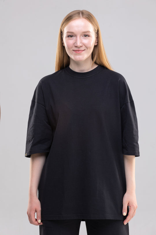 Vsetex Oversized T-shirt – Black