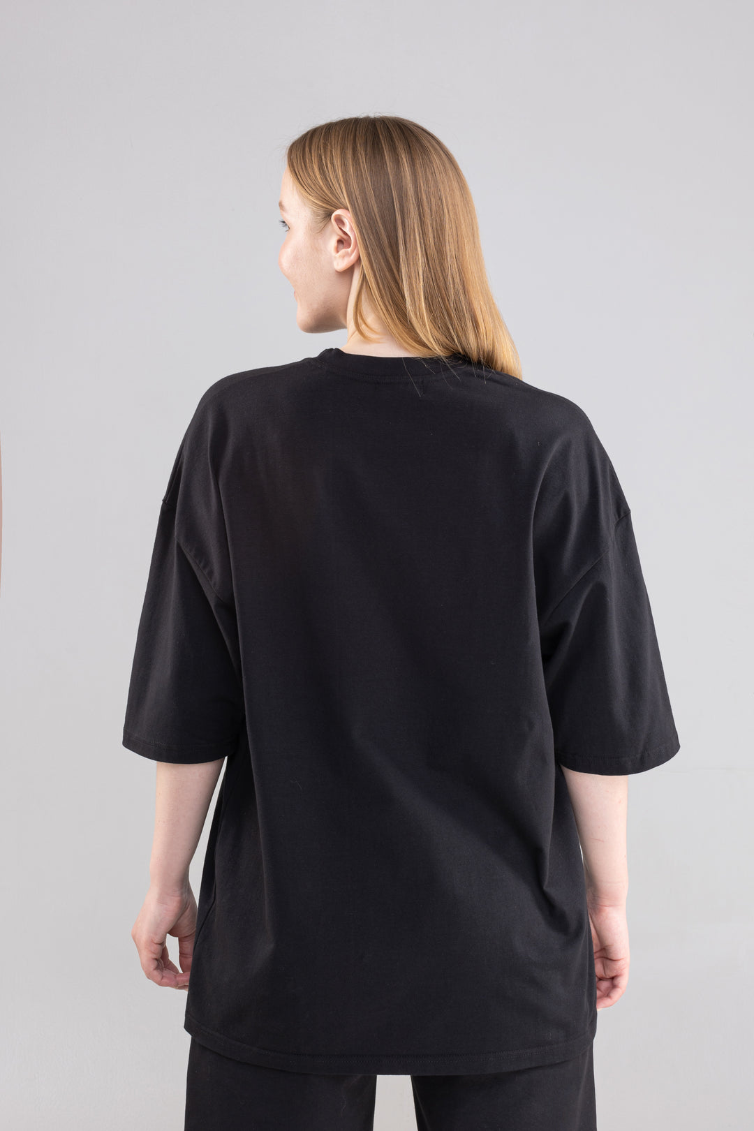 Vsetex Oversized T-shirt – Black