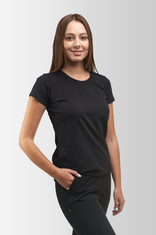 Vsetex Classic Women’s T-shirt – Black