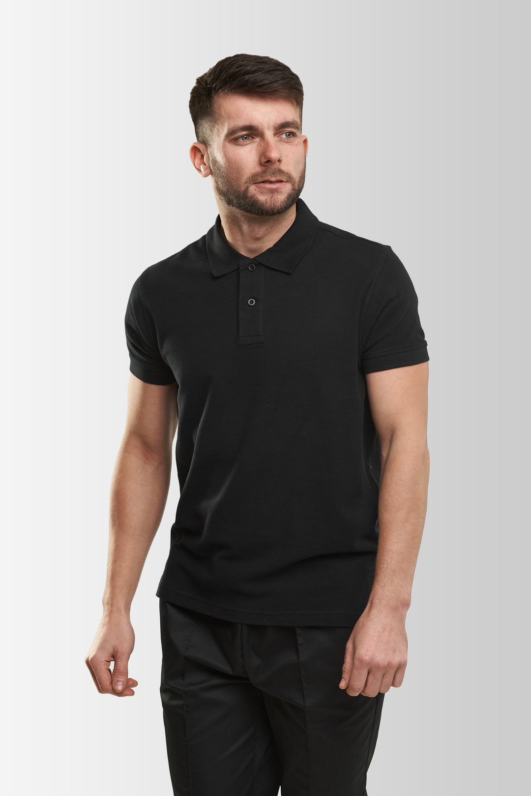 Polo Shirt Men’s – Black