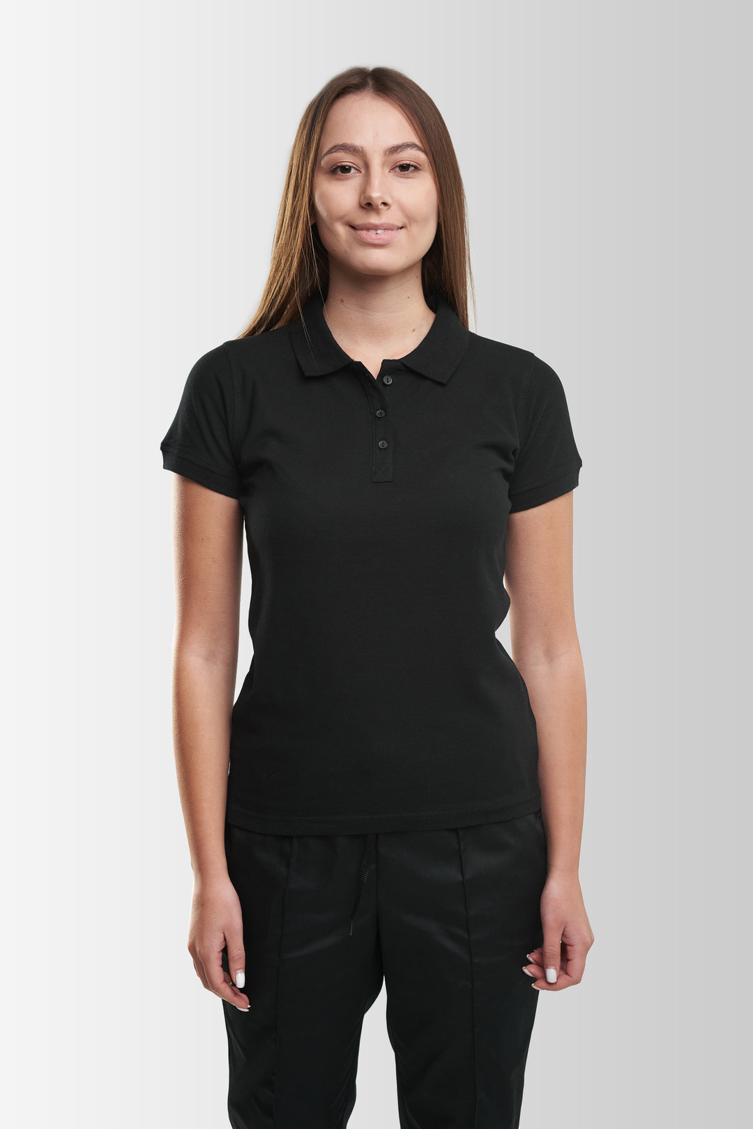 Polo Shirt Women’s – Black