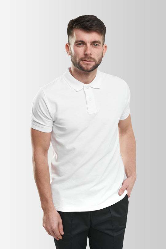 Polo Shirt Men’s – White