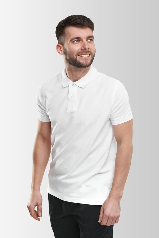 Polo Shirt Men’s – White