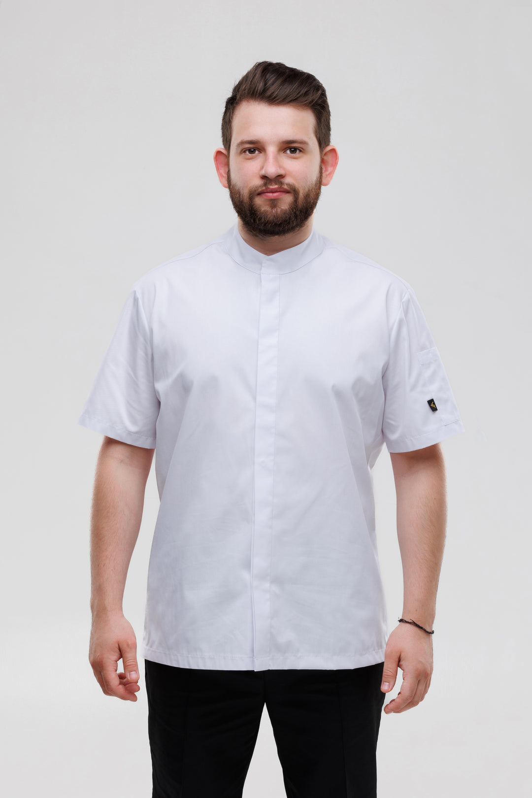 Madellin Men’s Chef Coat – White