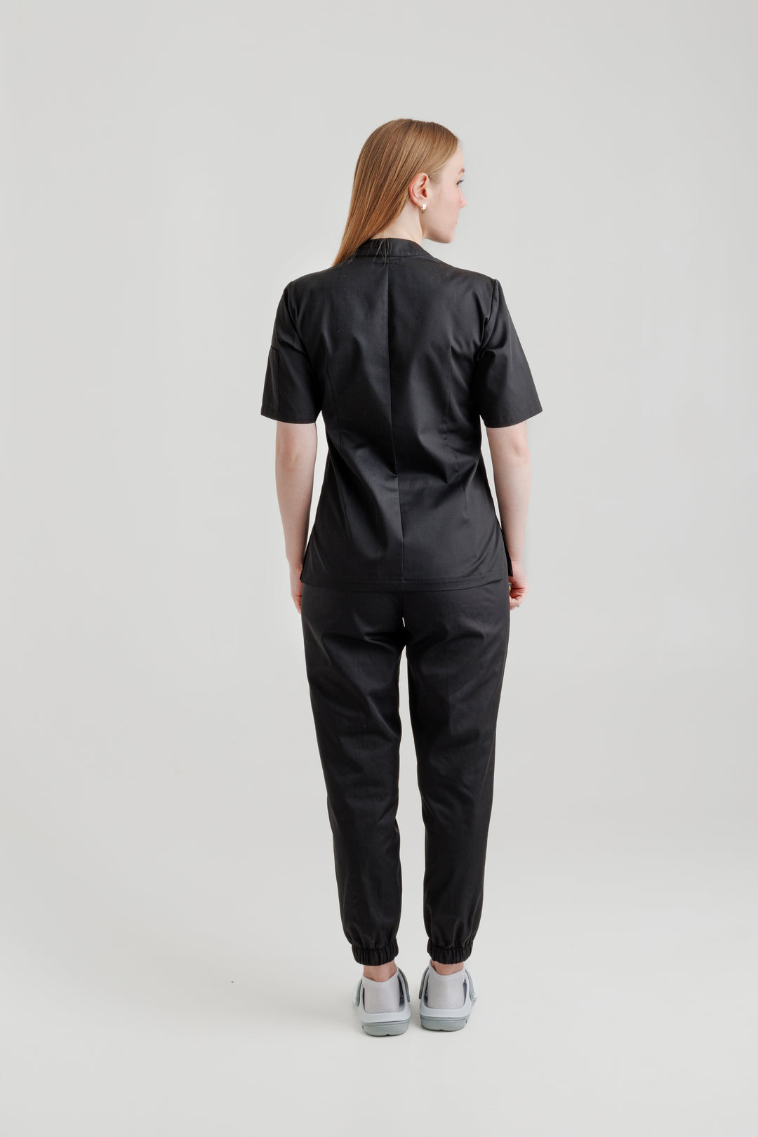 Madellin Women’s Chef Coat – Black