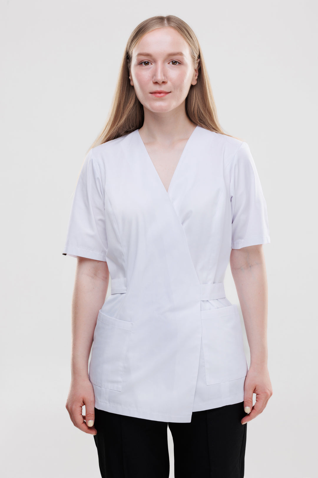 Verona Medical & Work Coat – White