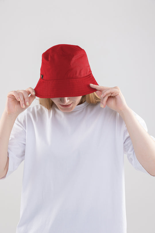 Vsetex Panama Hat Unisex – Red