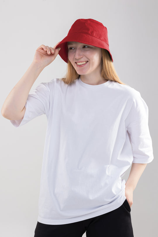 Vsetex Panama Hat Unisex – Red