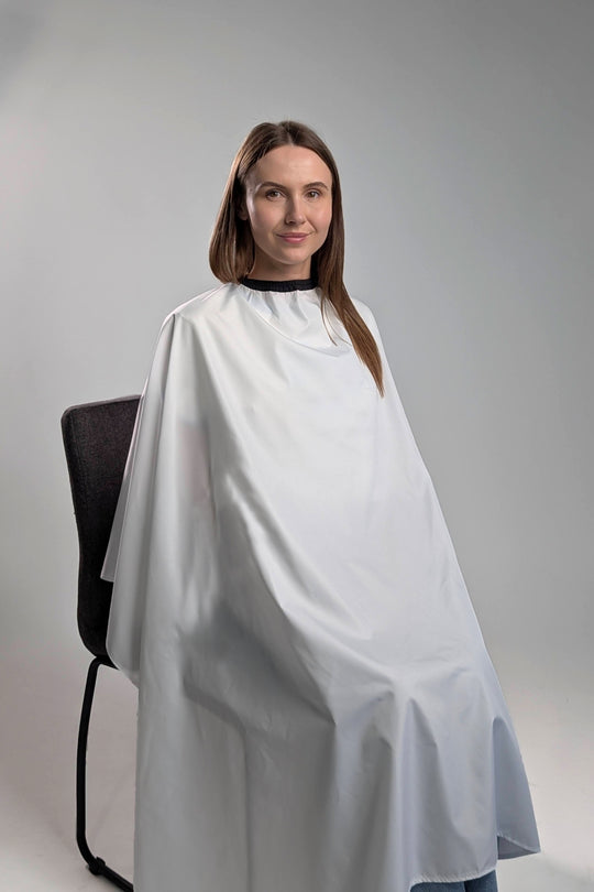 Vsetex Hairdresser’s Cape – White