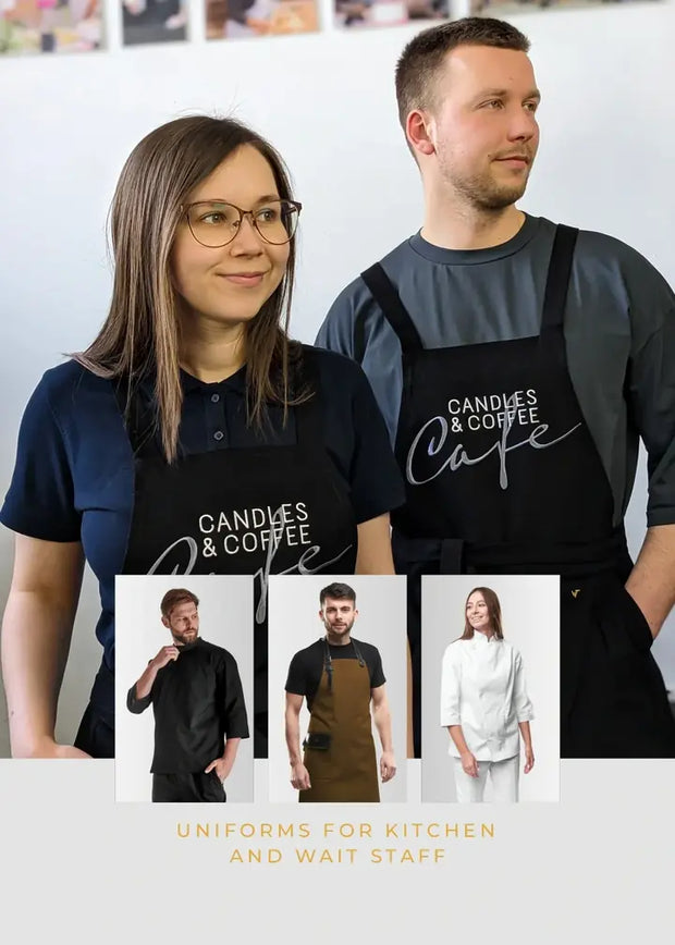 VSETEX uniforms and aprons for kitchen and wait staff